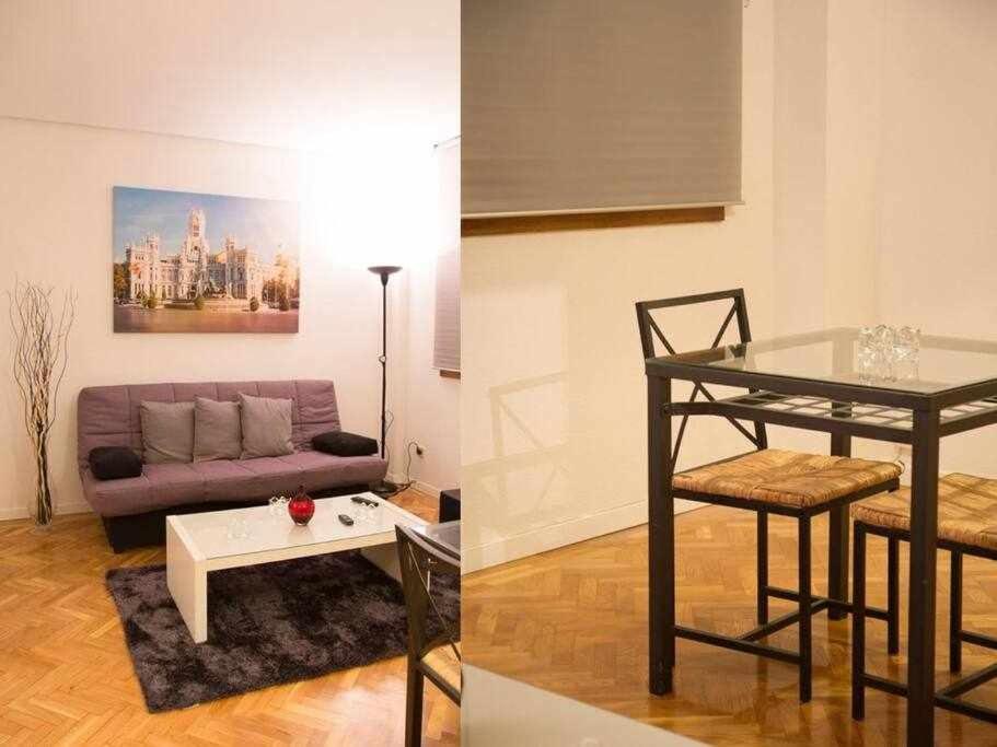 Un Elegante Piso Para Descubrir Madrid Luaran gambar